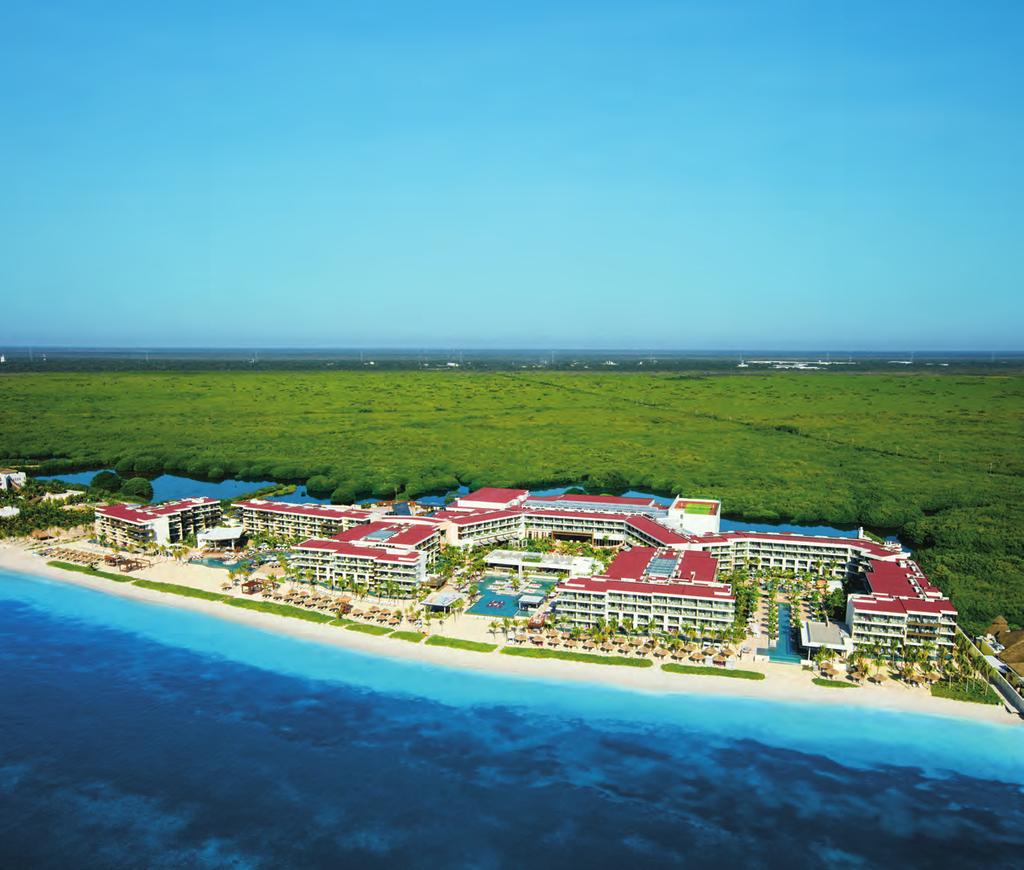 breathless riviera cancun resort & spa Breathless Riviera Cancun Resort & Spa, nestled between the Caribbean Sea and the Lagoon of Bahia Petempich, is a vibrant, chic and modern all-suite resort for