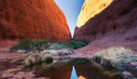 transferred to the resort (flights to arrive prior to.30pm). This afternoon, visit the Uluru Kata Tjuta Cultural Centre.