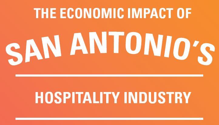 This study was prepared by Richard V. Butler, Ph.D. and Mary E. Stefl, Ph.D., Trinity University HIGHLIGHTS In 2017, the economic impact of San Antonio s Hospitality Industry was $15.2 billion.