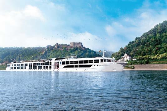 Castles along the Rhine 30% DISCOUNT Enchanting Danube 8 days from Amsterdam to Basel (Netherlands, Germany, France, Switzerland) Cruise along the Rhine Germany on one side, France on the other.