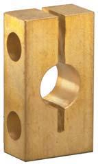 (4) places 12326- Cylinder mounting squeeze blocks (for 3/8 & 9/16 standard bore) 0.205 dia. - thru cap screw 0.625 dia.