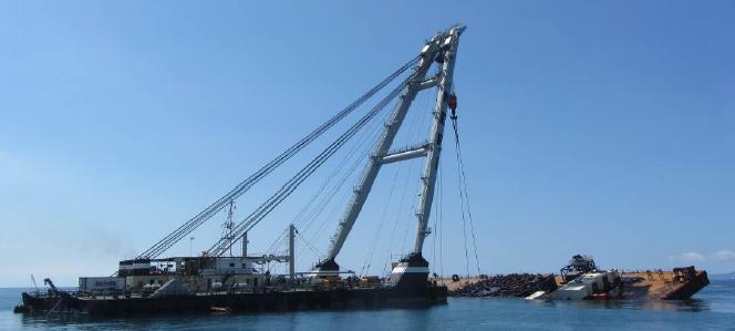 AMT Explorer was subsequently towed to a shipyard in Malta for