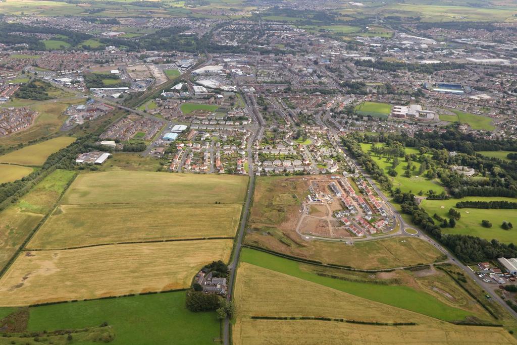 Deans Castle Country Park Queens Drive Retail Park Kilmarnock Train Station Town Centre Kilmarnock Football Club Grange Academy Secondary School Annanhill Golf Course Future Phases of Development The