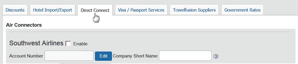 Part 2: Standard Edition Configuration in Concur Travel NOTE: HRS and HOTEL DE cannot both be activated. To enable HOTEL DE: 1.