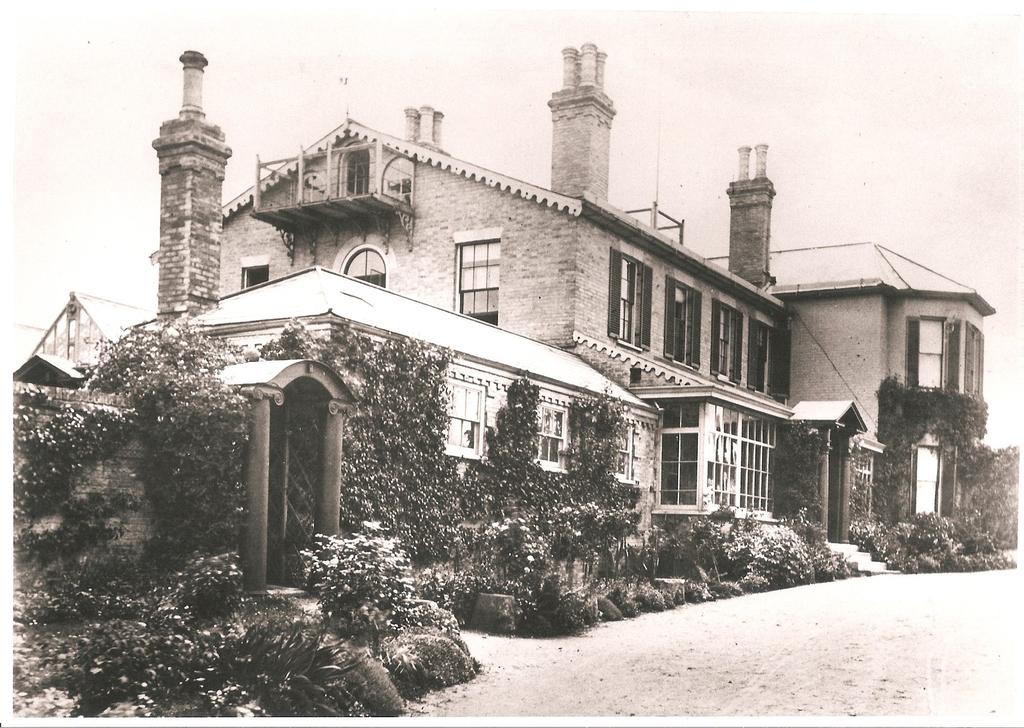 pictures below which shows the building when it was a private house