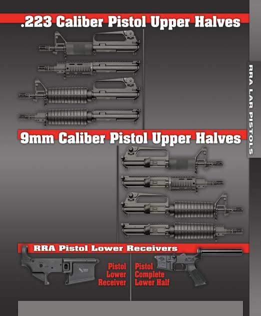 Includes Bolt Carrier Group and Charging Handle Assembly For pistol & SBR applications only; all NFA rules apply.