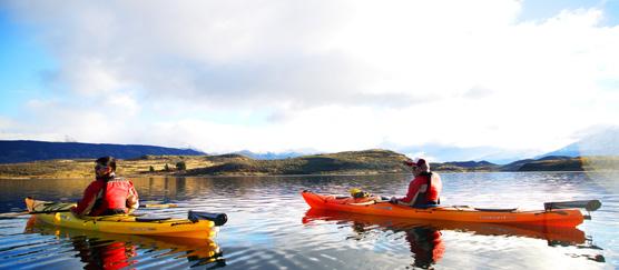 Kayak through Eberhard fjord From the hotel we will travel 20 minutes to Estancia Puerto Consuelo, where the Last Hope Province colonization began in 1893.