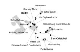 OUR SELECTION FOR YOU BALTRA SAN CRISTOBAL** Departure 09. March 2019 Duration 8.100 per Person* SAN CRISTOBAL BALTRA Departure 25. May 2019 Duration 8.