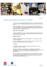 NSW Economy Wine and