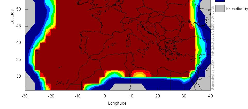 06:59:59) for EGNOS SoL Euromed GNSS II