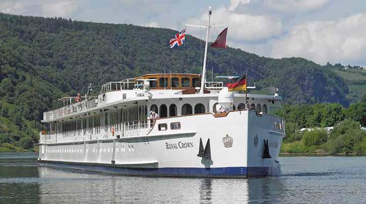 Royal Crown - river cruising at its best We are delighted to have chartered the MS Royal Crown for a series of European river cruises in 2019.