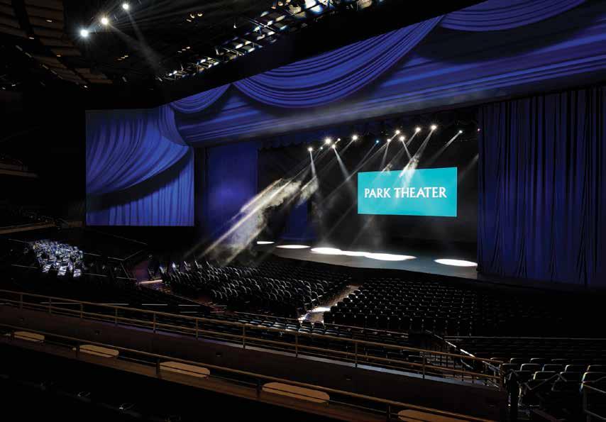 Park Theater Located inside Park MGM, Park Theater is a flexible space