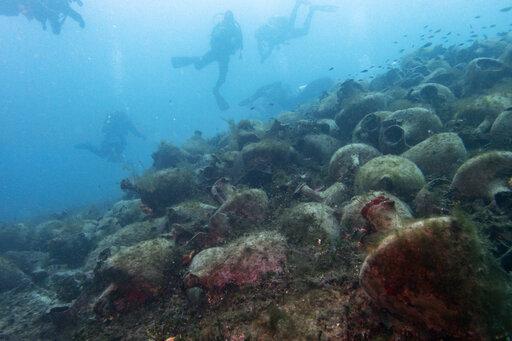 few specific locations until 2005, for fear that divers might loot the countless antiquities that still lie scattered on the country's seabed.