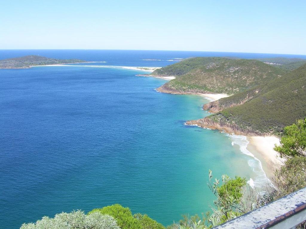2. The site Tomaree Headland is one of the most visually