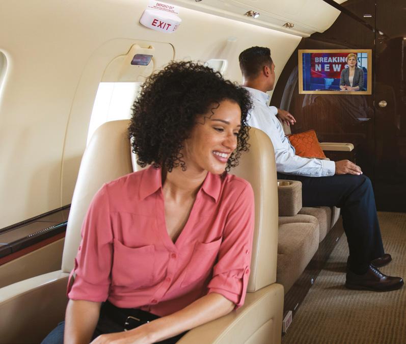 2 ARINCDIRECT SM CABIN SOLUTIONS STAY CONNECTED EVEN AT 40,000 FEET BROADBAND SOLUTIONS Today s business jet travelers are looking for the fastest cabin connectivity available.