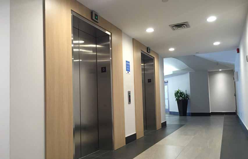 Centre New elevators
