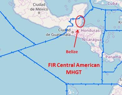 FIR. The BDCA manages the Belize Lower Flight Information Region (FIR). Refer to Figure 1.2.2 for the airspace of Belize and the Central American FIR. Figure 1.2.2: CENAMER FIR and Belize 1.2.3 The Aerodrome in Belize used for international aircraft operations.