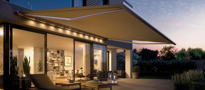 Zenara LED with LED lighting LED lighting 30,000 hours of lighting require minimal energy consumption The select LED components are patent-pending and represent the very best in weinor quality:
