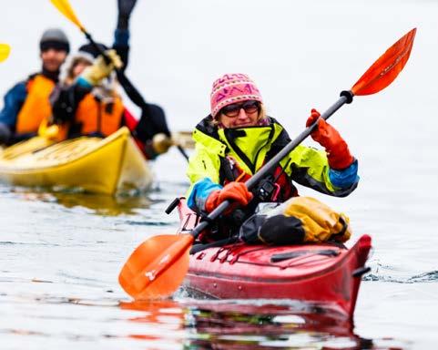 PADDLING EXCURSION $195 If you re interested in kayaking and would like to try something less in depth than Sea Kayaking, you can still enjoy the