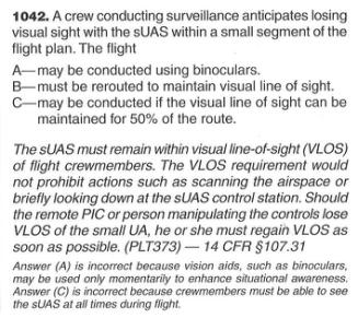 * Small unmanned aircraft may not operate over any exposed persons not directly participating in the operation.