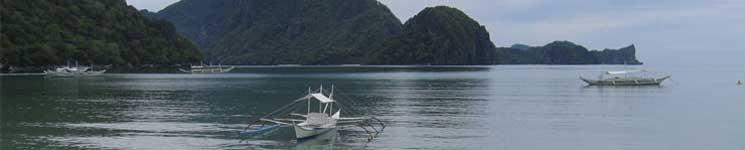 Take a boat to explore the many nearby islands which include Miniloc, Vigan, &