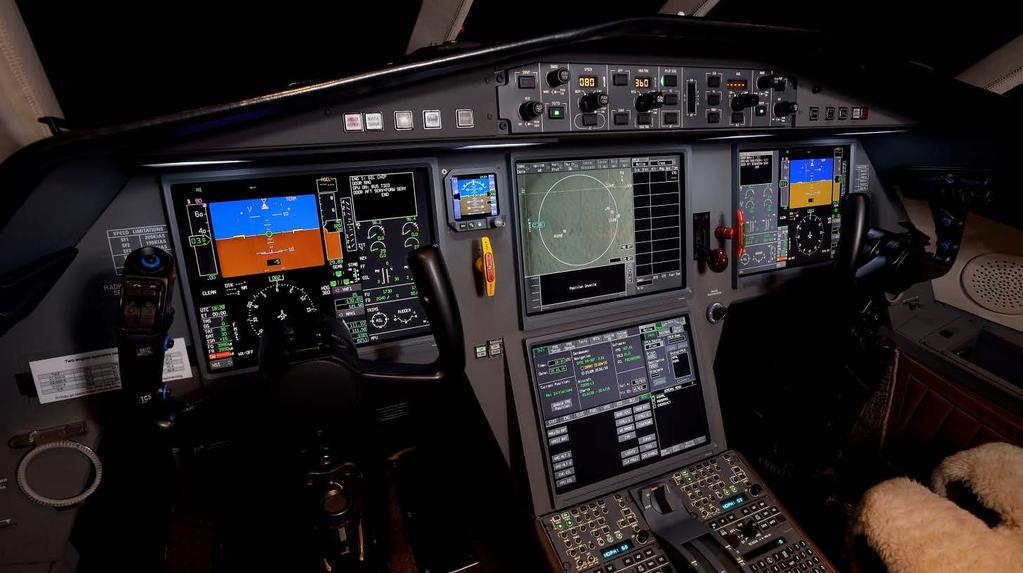 AVIONICS & COCKPIT AVIONICS: Honeywell EASy Avionics AIR DATA MODULES: Dual Honeywell AZ-200 Air Data Modules AUDIO CONTROL PANELS: Triple Honeywell AV-900 Flight Deck Audio Panels AUTOMATIC