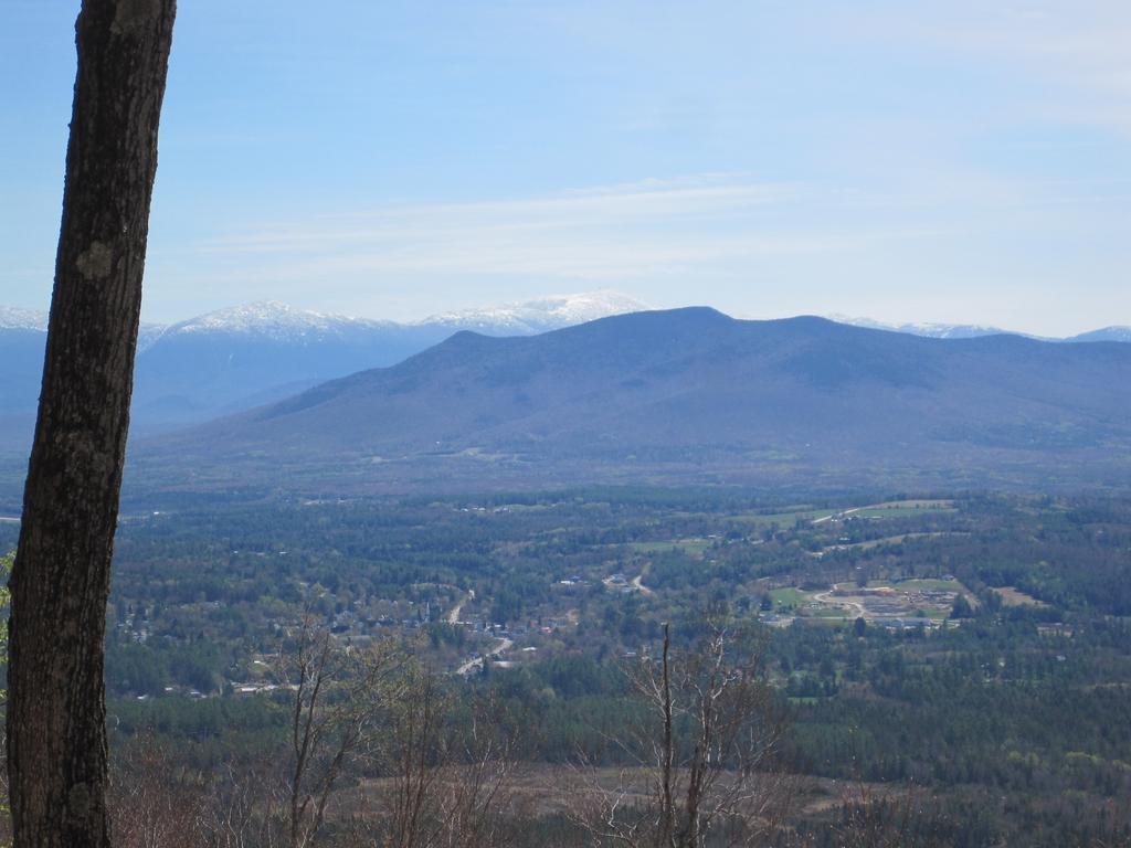 View of Mt Washington, Cherry Mountain and Town of Whitefield, New
