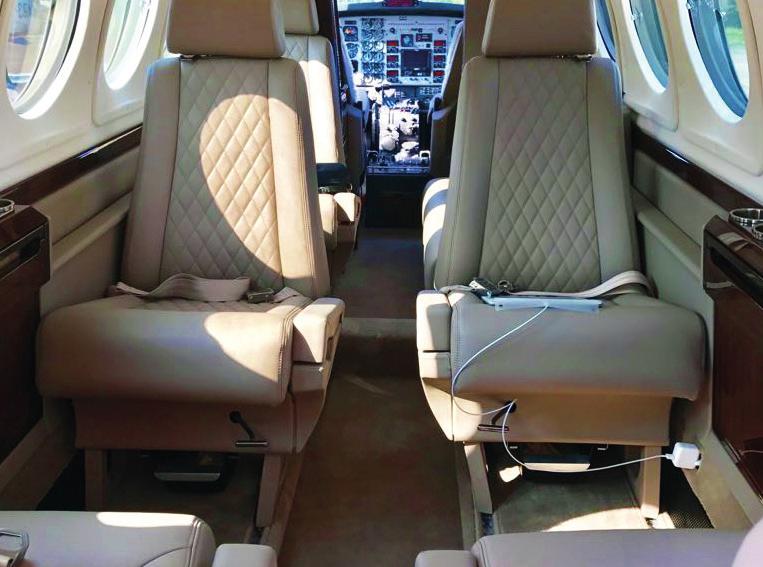 AIRCRAFT HIGHLIGHTS Highlights Pristine Condition - VIP Interior Interior refurbishment in August 2017 8 Seats Configuration SATCOM WiFi Private Owner - Always Hangared N Registered - Germany Based