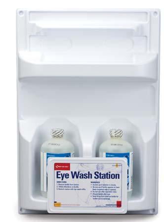 741016 1 ea Double eye wash station, 2-16 oz bottles, screw top 741032 1 ea Double eye