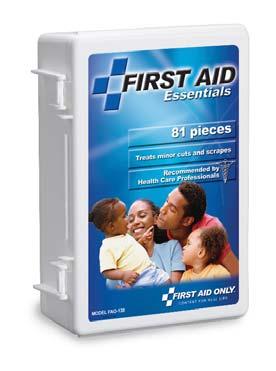 Consumer Kits Now, more than ever, a first aid kit isn't an option... it's a necessity. Be prepared. Accidents can impact our lives at any moment.