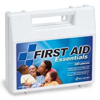 Not just a box of bandages, but a selection of first aid supplies to provide injury treatment. Choose from a broad range of kits.