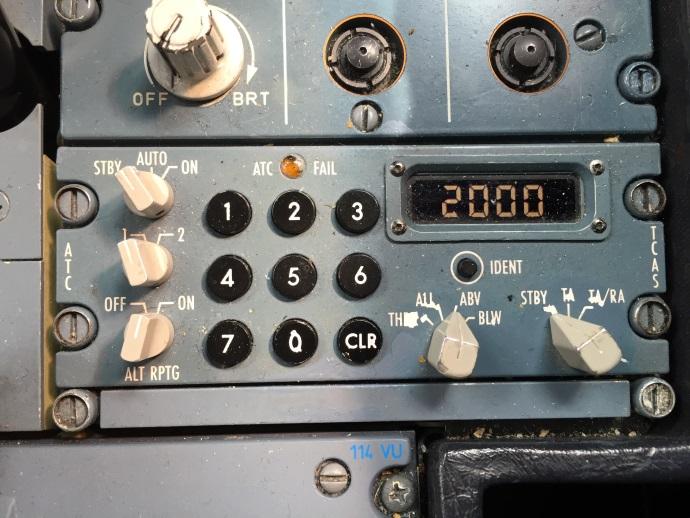 1043 1044 1045 1046 1047 1048 Figure 12: Typical Transponder Control Panels The setting of the transponder varies according to the location of the aircraft on the aerodrome surface.