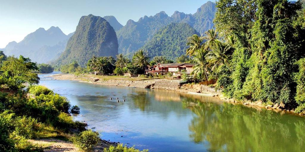 23 days Vientiane to Bangkok Travel from Vientiane to Bangkok, taking in the highlights of Laos, Vietnam and Cambodia en route. Explore enchanting Luang Prabang and cruise Halong Bay and the Mekong.