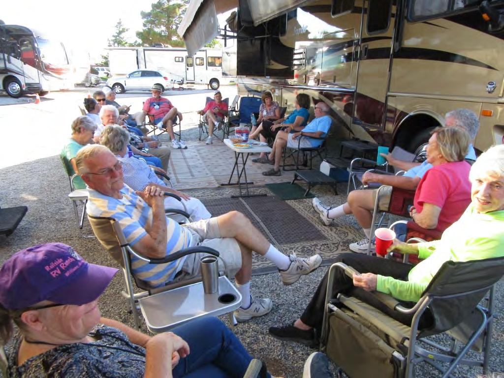 September Rally at Desert Willow RV Resort Ann and Jerry Kellog were wonderful Trail Bosses for this Rally.
