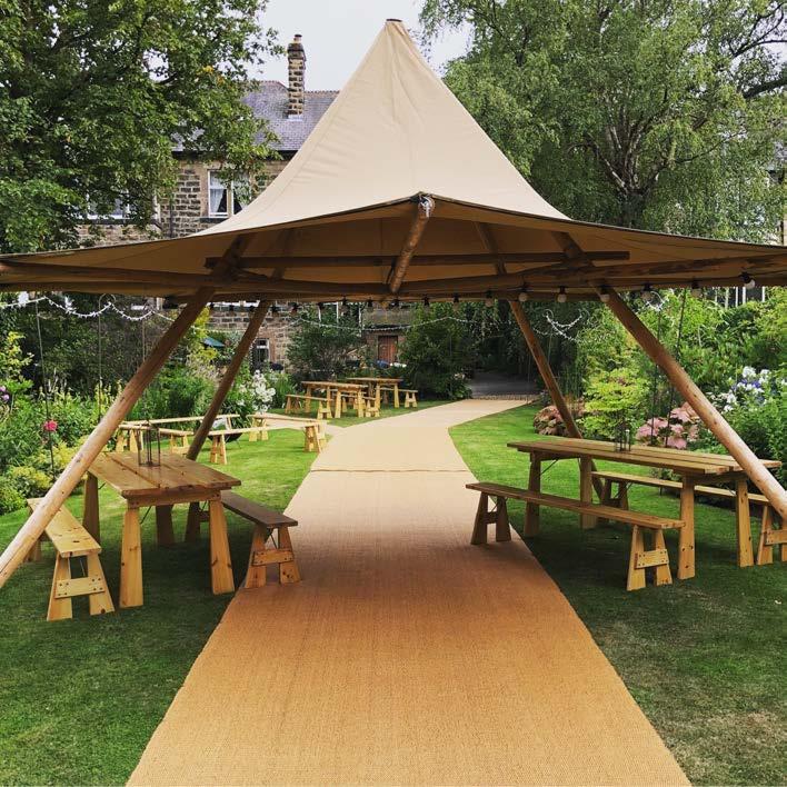 Lounge Tipi... Kung Tipi with Luxury Lounge Furniture Nimbus Tipi Our cosy kung is the ideal tent for a quirky party or added chill out zone for your wedding.