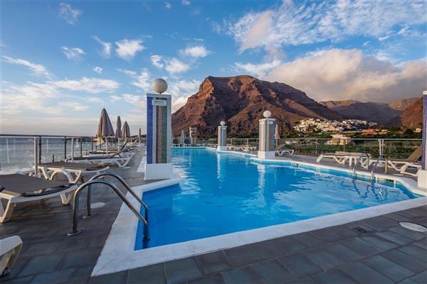 The Costa Adeje Palace Hotel is a 10 minute drive from Los Cristianos.