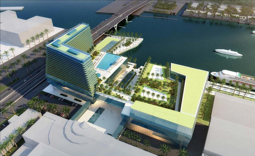 Convention Center Expansion and Hotel 115,000 new overnight