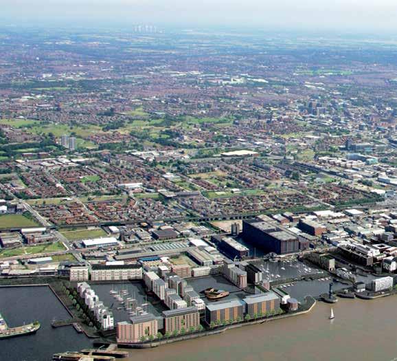 LIVERPOOL AND EVERTON FOOTBALL CLUB STADIUMS STANLEY DOCK LIVERPOOL WATERS VISION Planning permission was granted Regeneration of 150 acres Planning permission granted for 1.