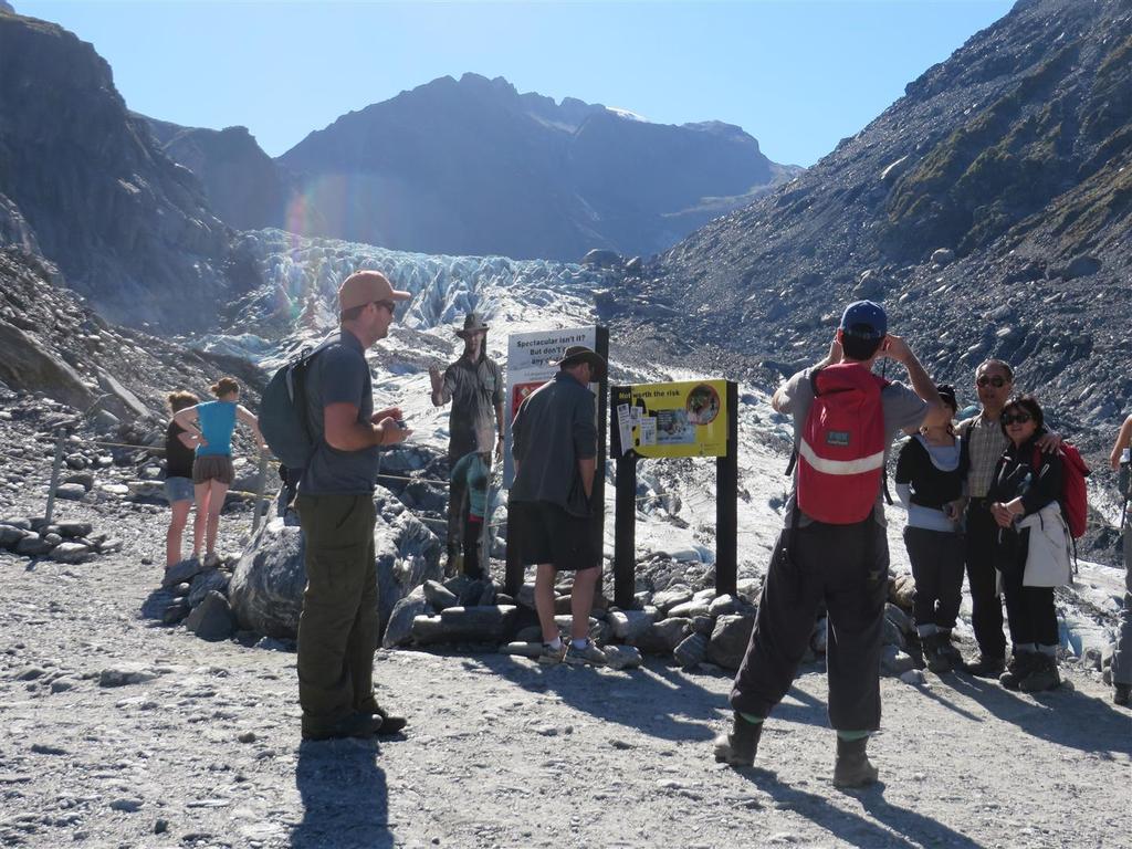 Research interest Understand how climate-induced change at the glaciers might affect visitor behaviour Survey: The current visitor experience Visitor