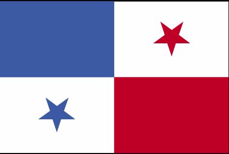 Panama Flag of Panama This flag was to reflect the political situation of the time. The blue was intended to represent the Conservative Party and the red to represent the Liberal Party.