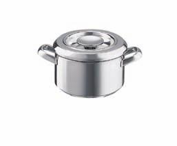 CASSEROLE AND LID Choice of 5 sizes Great for spaghetti sauces and risottos as well as slow cooking Capacity marks in pints and litres inside the pan Heavy thermal 6mm base for maximum efficiency