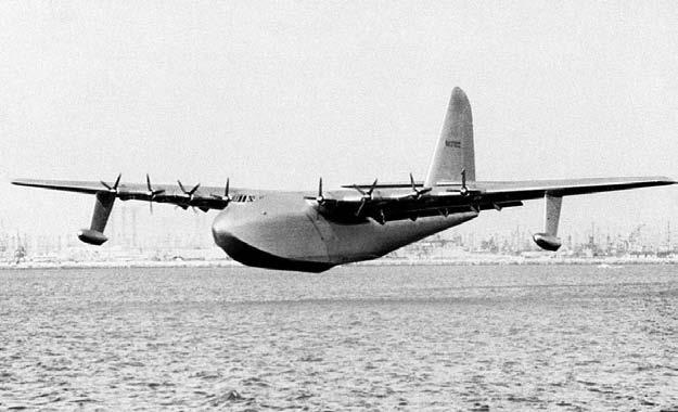 He also thought the nickname belittled a good design and the workers who d built it. The H-4 was eventually the world s largest flying boat. Hughes flew it once for 60 seconds. It never flew again.