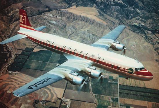 And as you read earlier, the Lockheed Constellation started out as the C-69. The Constellation had a pressurized cabin, so it could fly higher.