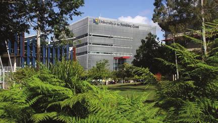 OTHER INFRASTRUCTURE UNIVERSITY OF THE SUNSHINE COAST The University of the Sunshine Coast is a public university with the main campus situated at Sippy Downs on a 100-hectare flora and fauna reserve