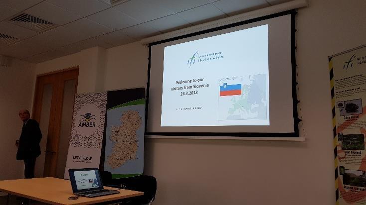 . 3. 2018 REPORT AUTHOR: Ana Gabrejna PARTICIPANTS: Attendance lists REPORT: 25. 3. 2018: Arrival in Ireland, overnight stay in Enniskery. 26. 3. 2018: We met with representatives of Inland Fisheries Ireland (IFI) in their main offices in Dublin.