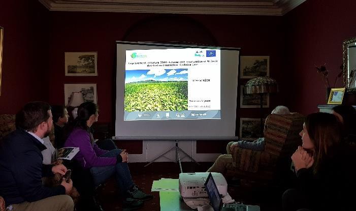 Richard O'Callaghan presented the KerryLIFE project, which aims to improve the habitat of the freshwater pearl mussel.