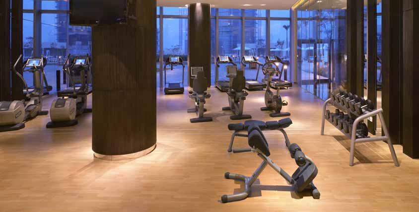RECREATIONAL FACILITIES After a day of intense meetings or conferences, guests generally seek a way to work off the stresses of the day or any excess calories consumed.