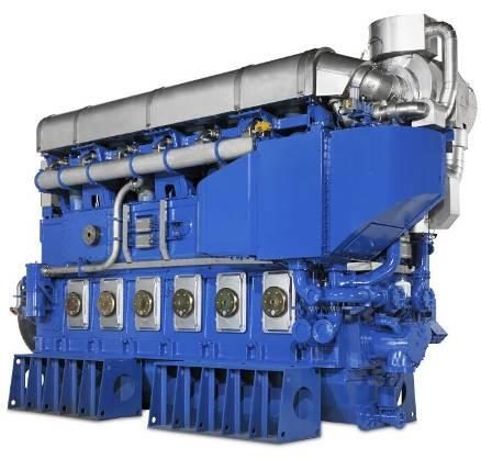 Dual-fuel engine characteristics High efficiency Low gas pressure Low emissions, due to: High efficiency Clean fuel Lean burn combustion