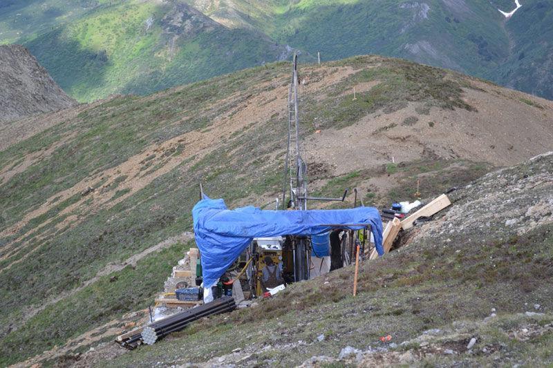 Drilling at ATAC Resources' Osiris gold target Yukon exploration investment levels are estimated to have doubled in 2017 compared to a year earlier, with around $100 million spent on exploration and