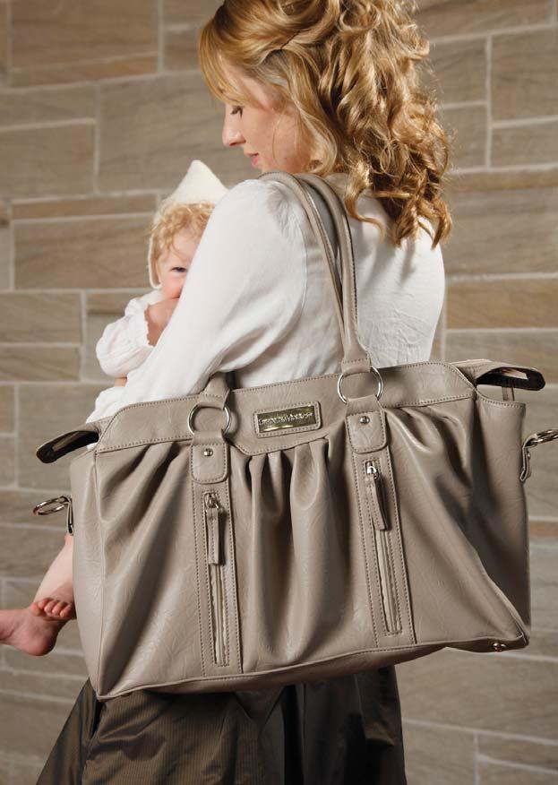 the doctor bag Dimensions: 44W x 30H x 12 gusset cm Soft, luxurious and robust, leather look outer Wipeable exterior